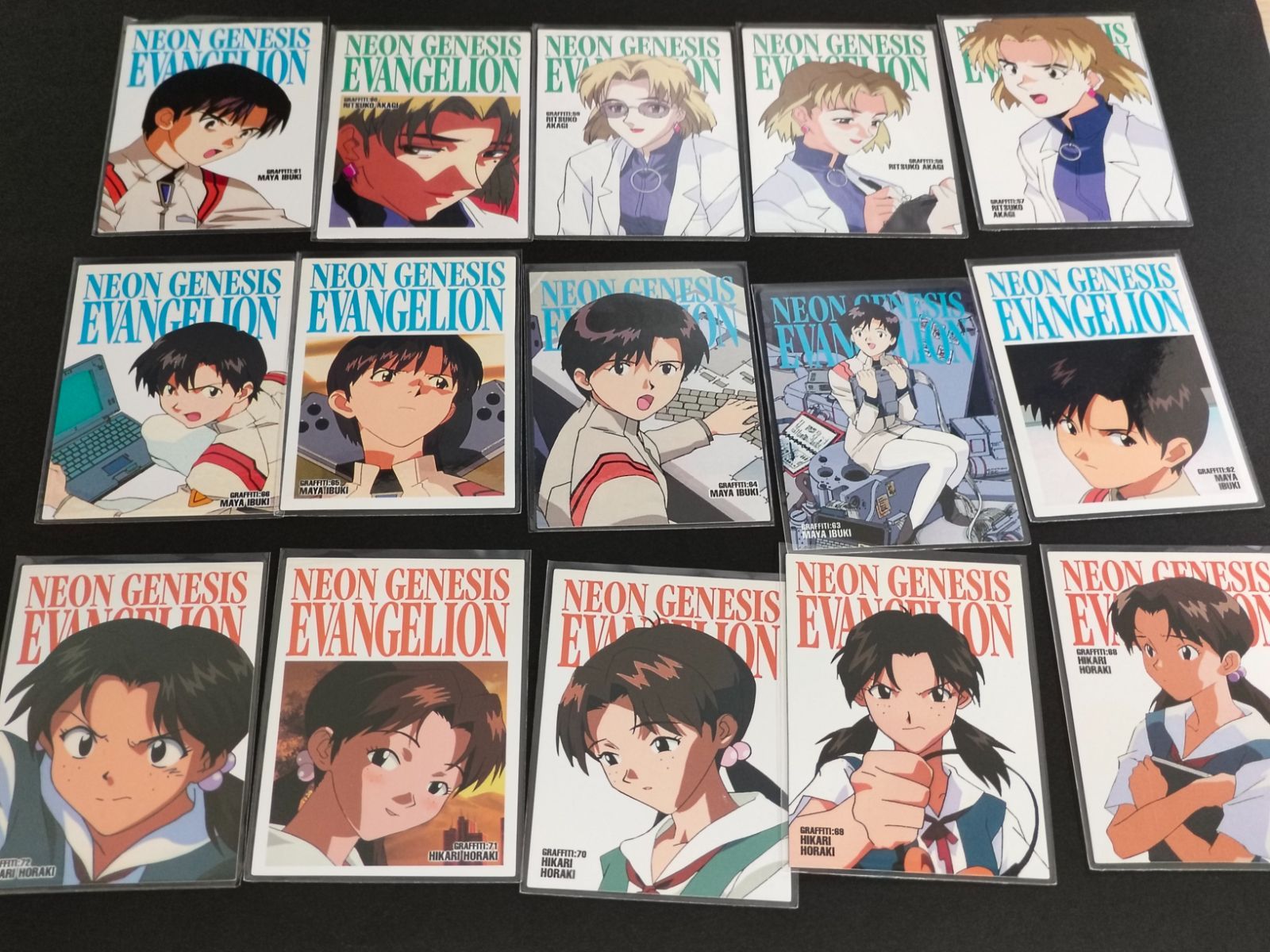 115枚 セミコンプ エヴァンゲリオン カードダスマスターズ 第弐集