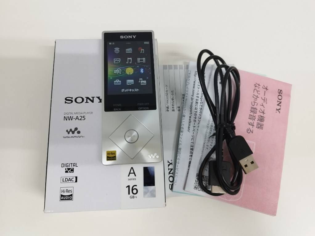 【良品】SONY ウォークマンAシリーズ/NW-A25/16GB
