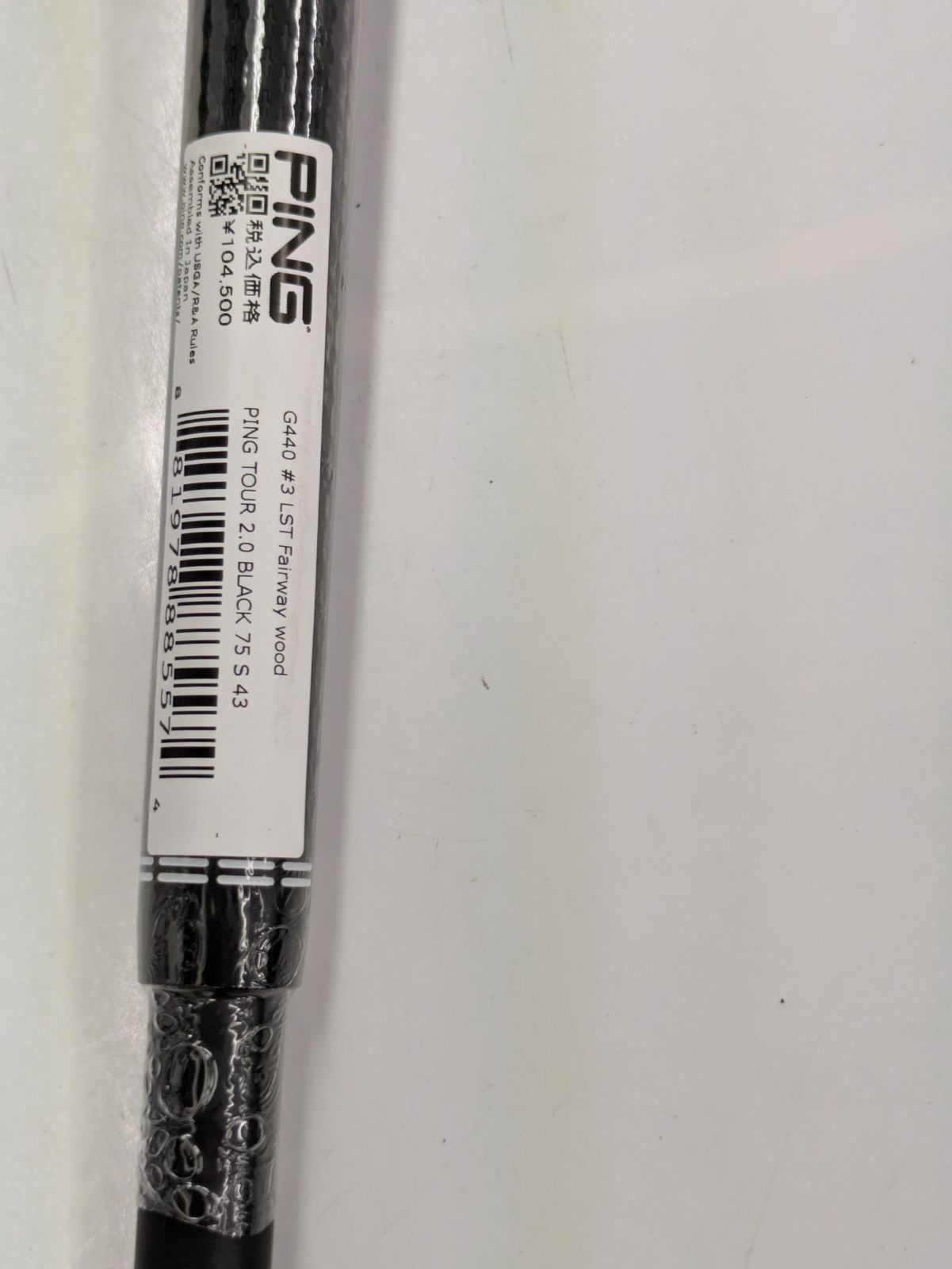 Fw【新品未使用品】ピン PING G440 LST 3W ﾛﾌﾄ 15° PING TOUR2.0