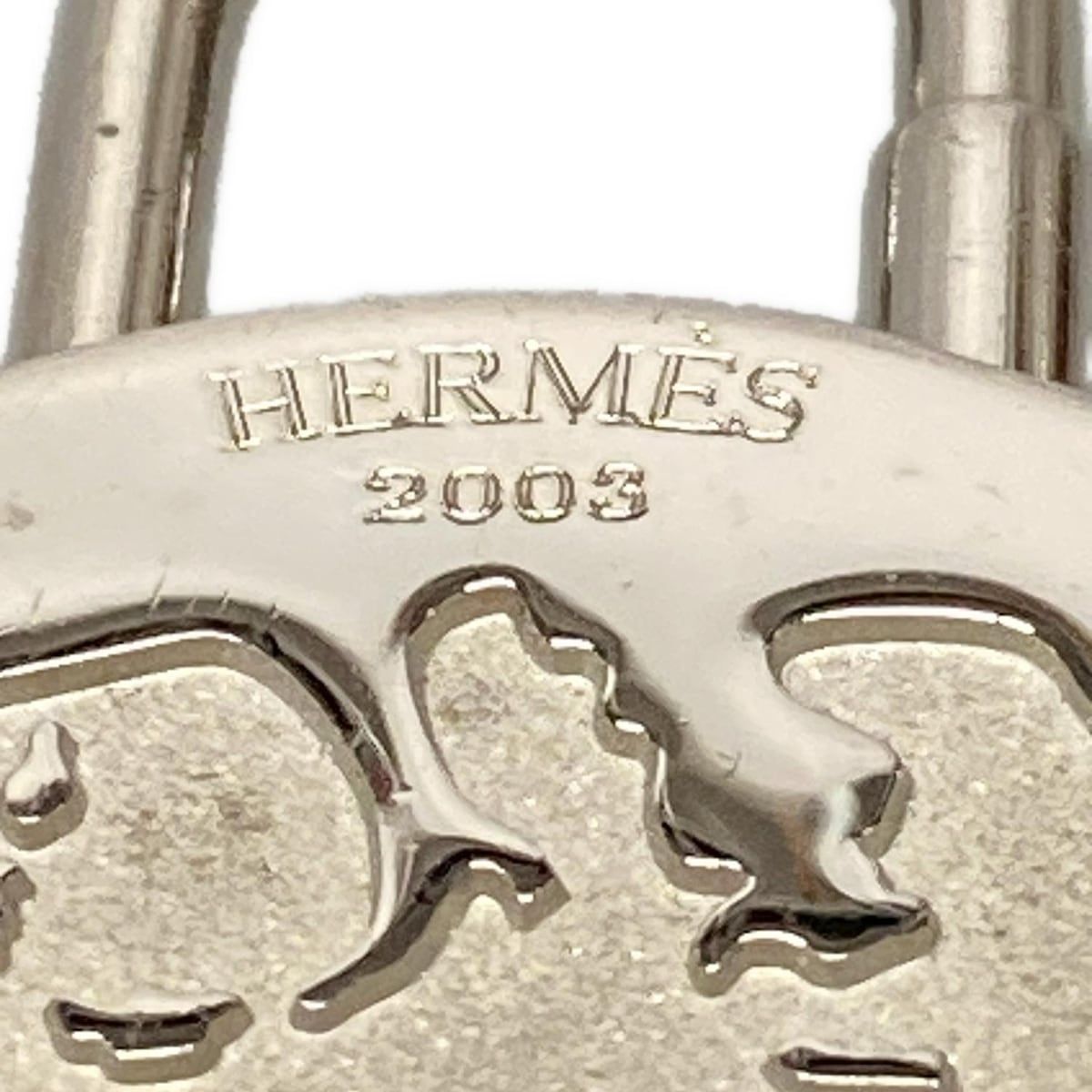 HERMES(エルメス) 小物美品 - シルバー カデナ(南京錠)/2003