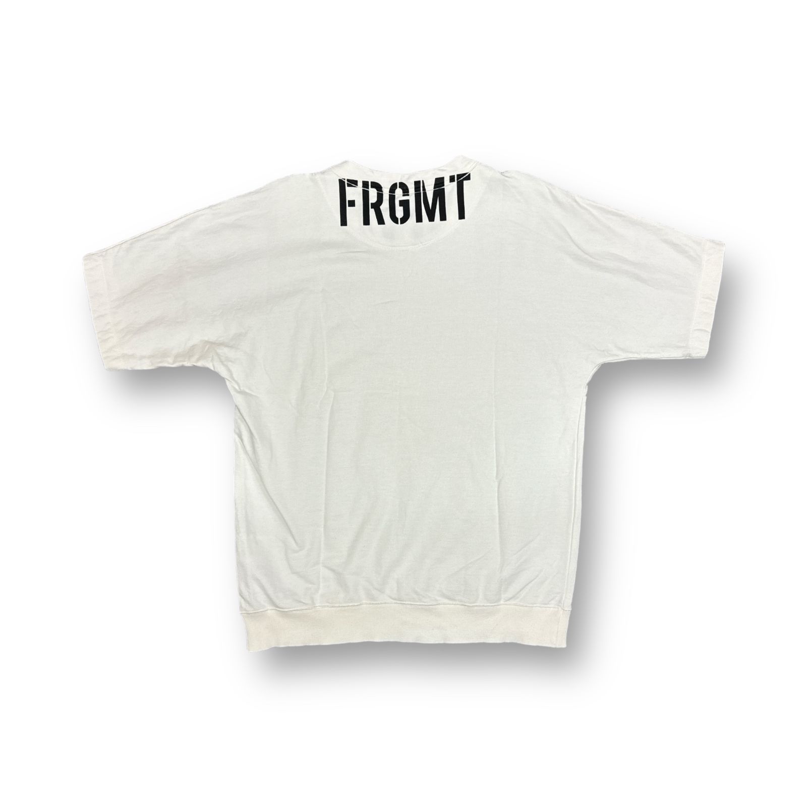 ア*可様 LOUIS VUITTON FRGMT トレーナー・スウェット ホワイ 国内正規 LOUIS VUITTON × FRAGMENT S/S Sweat Shirts ショート