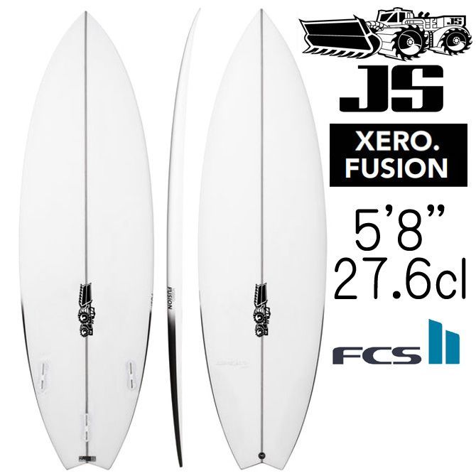 ＜新品・送込＞Hyfi3.0 5.8 JS XERO FUSION 　J0994 JSサーフボード ゼロフュージョン モデル 5'8
