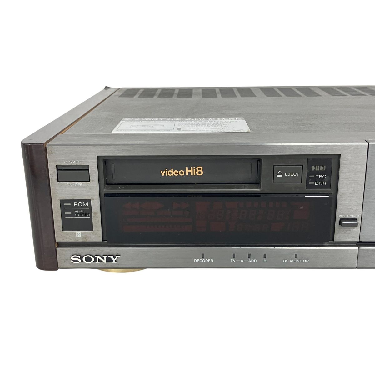 ★ソニー最高級品Hi8EV-BS3000ヴィンテージジャンク品 Amazon | SONY EV-BS3000 hi8 ビデオデッキ (premium vintage