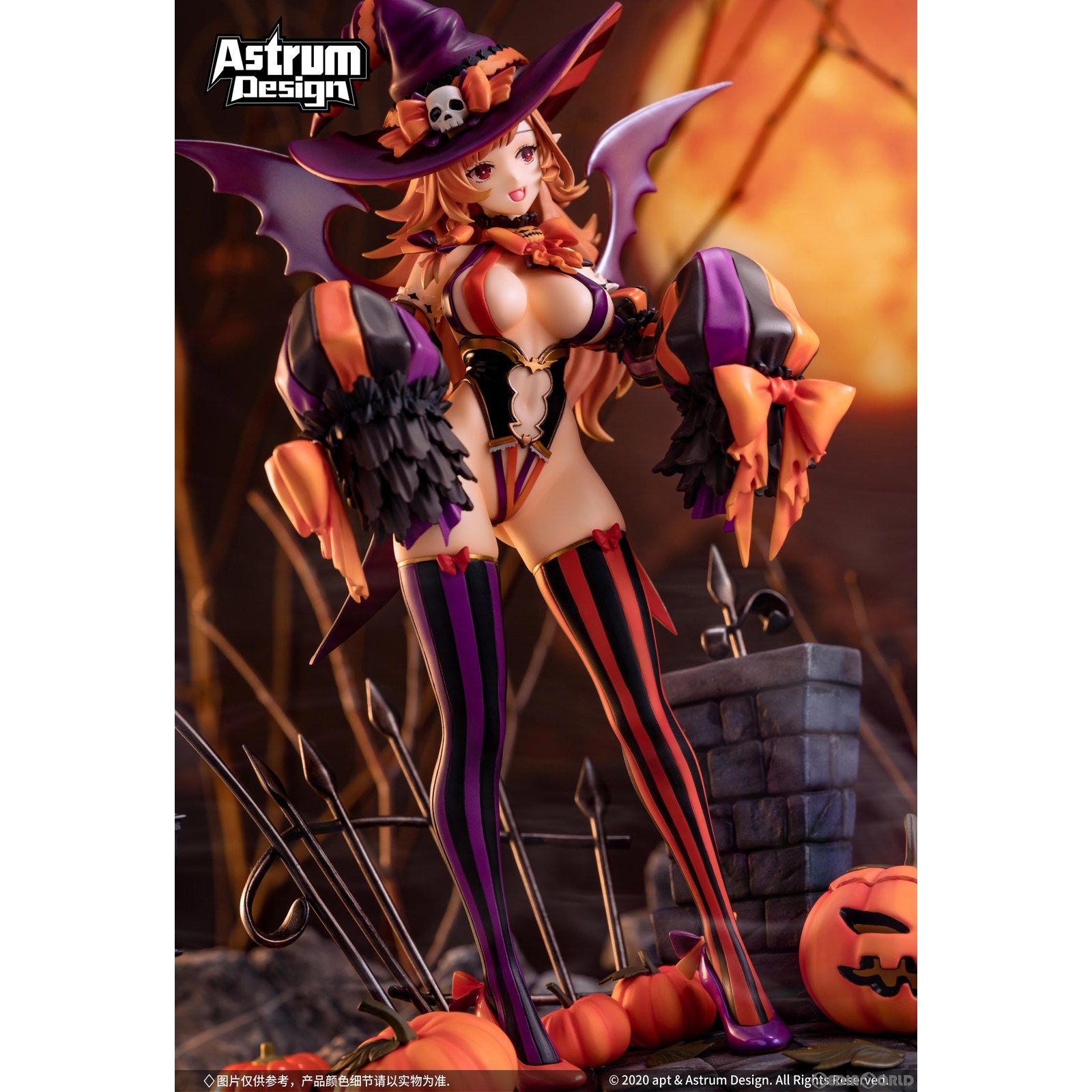 ORIGINAL DESIGN ART CORP. APT ハロウィンサキュバス 豪華版 1/7 完成品 フィギュア Astrum Design(アストラムデザイン)