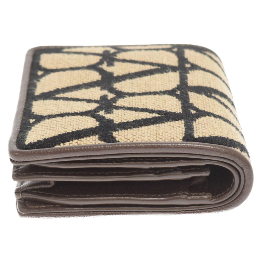 VALENTINO (ヴァレンチノ) 23SS SMALL TOILE ICONOGRAPHE WALLET