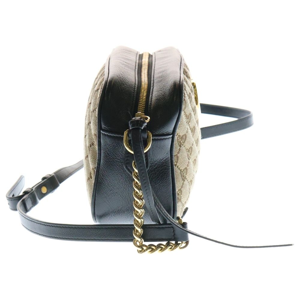 【美品】グッチ ミニショルダーバッグ GGキャンバス レザー ベージュ 6Q47 楽天市場】GUCCI グッチ ミニショルダーバッグ横型 ホースビット