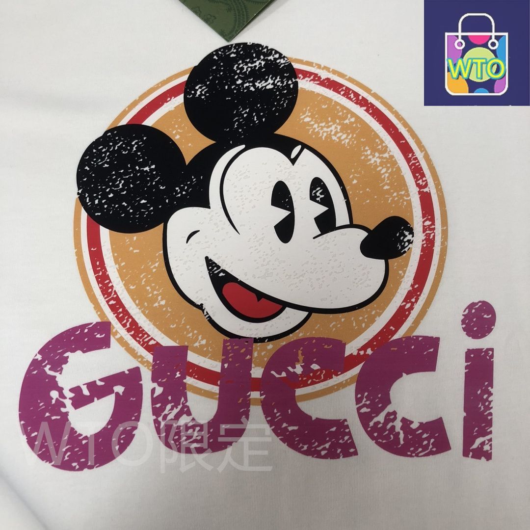 GUCCI 110 5Y Tシャツ　虎　蛇 本日限定特価】GUCCI 春夏 ロゴプリントTシャツ [本日特価|新品