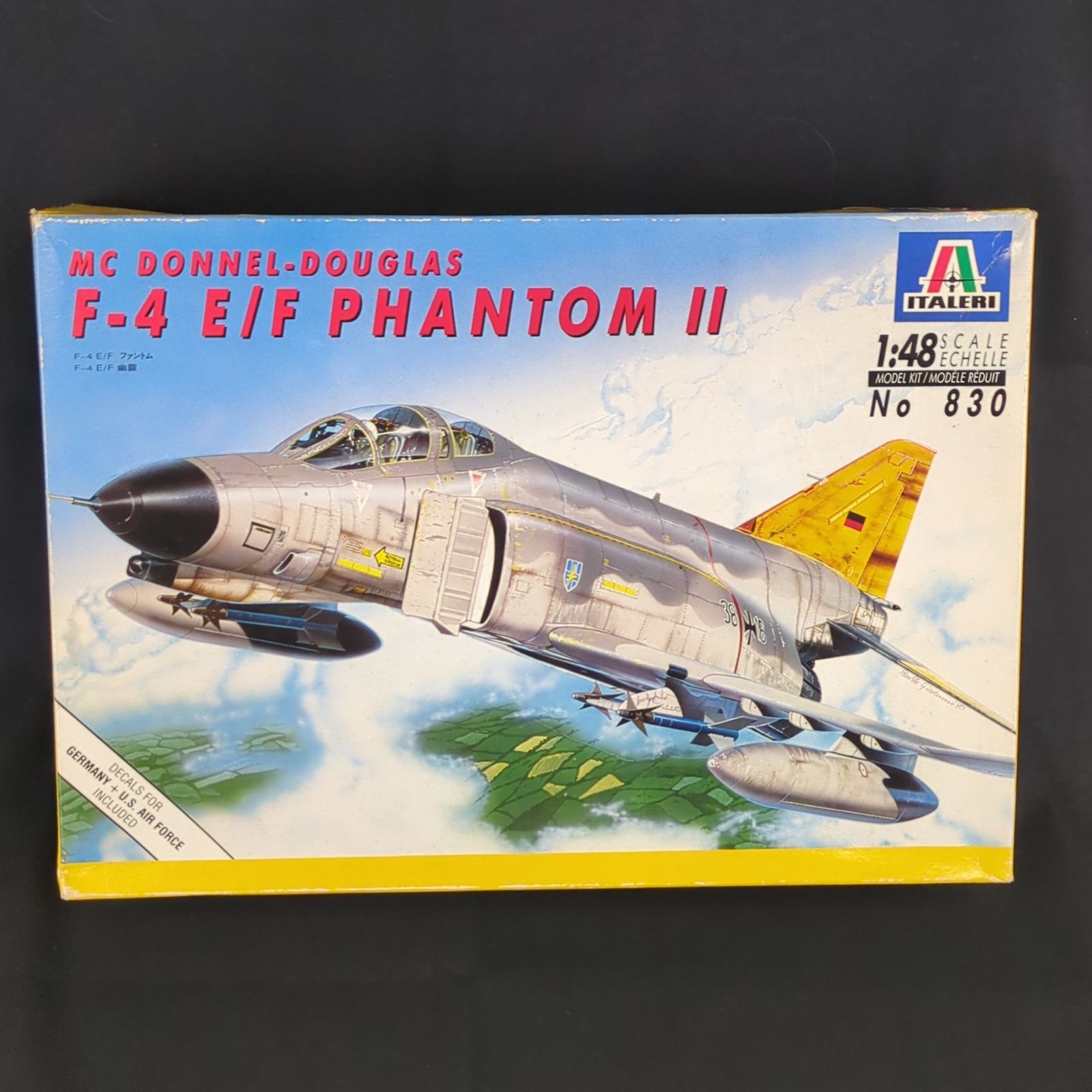 輸入キット 品 タミヤ | イタレリ 830 1|48 F-4 E|F PHANTOM ⅱ ファントム