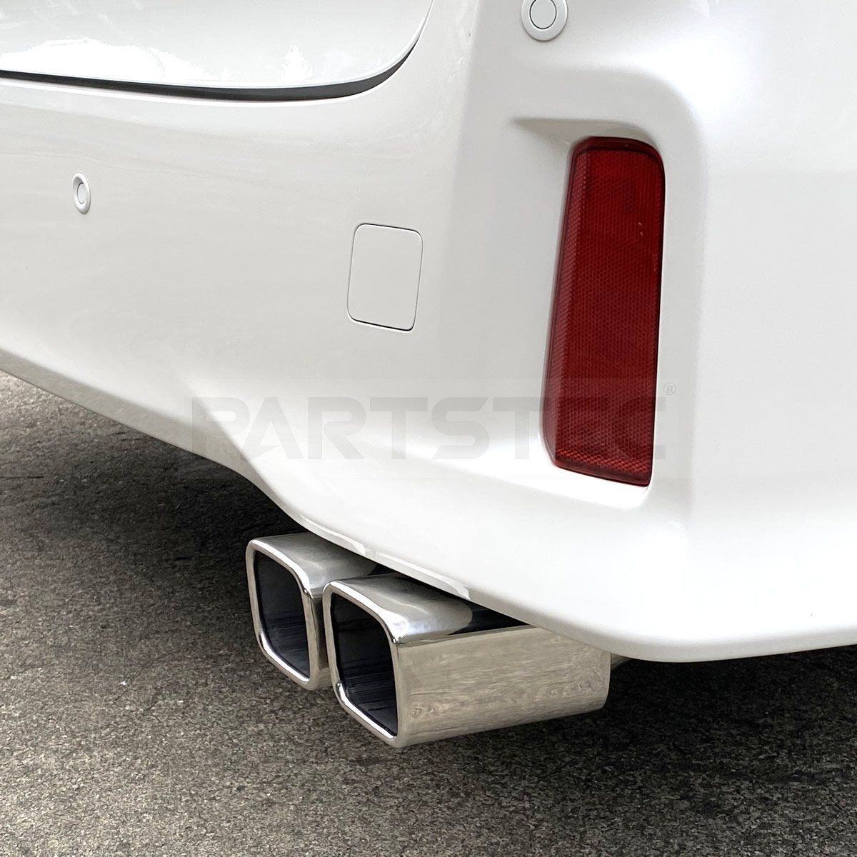 30 アルファード ヴェルファイア モデリスタ マフラーカッター アルファード ヴェルファイア 30系 用 マフラーカッター