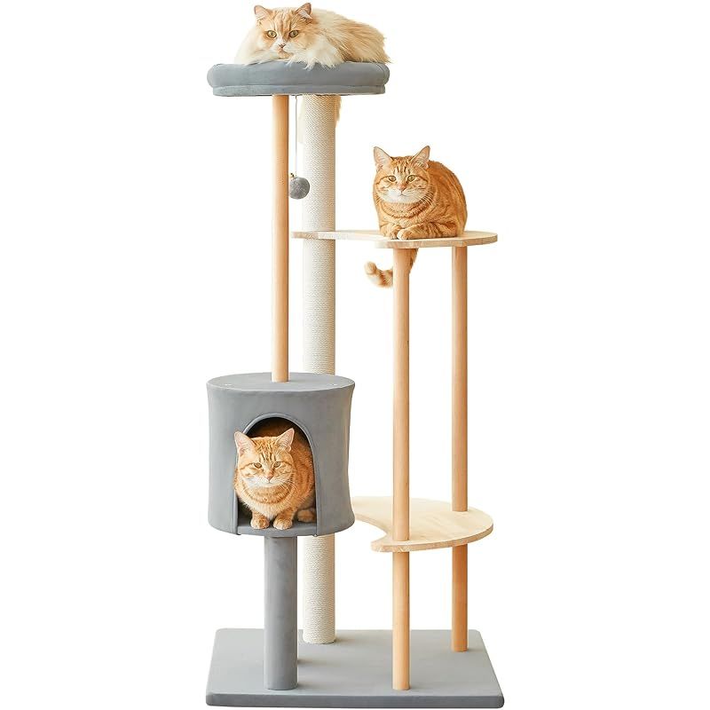 最上段3WAY 子猫ちゃんも使えるキャットタワー CTJ-1 貧しい  