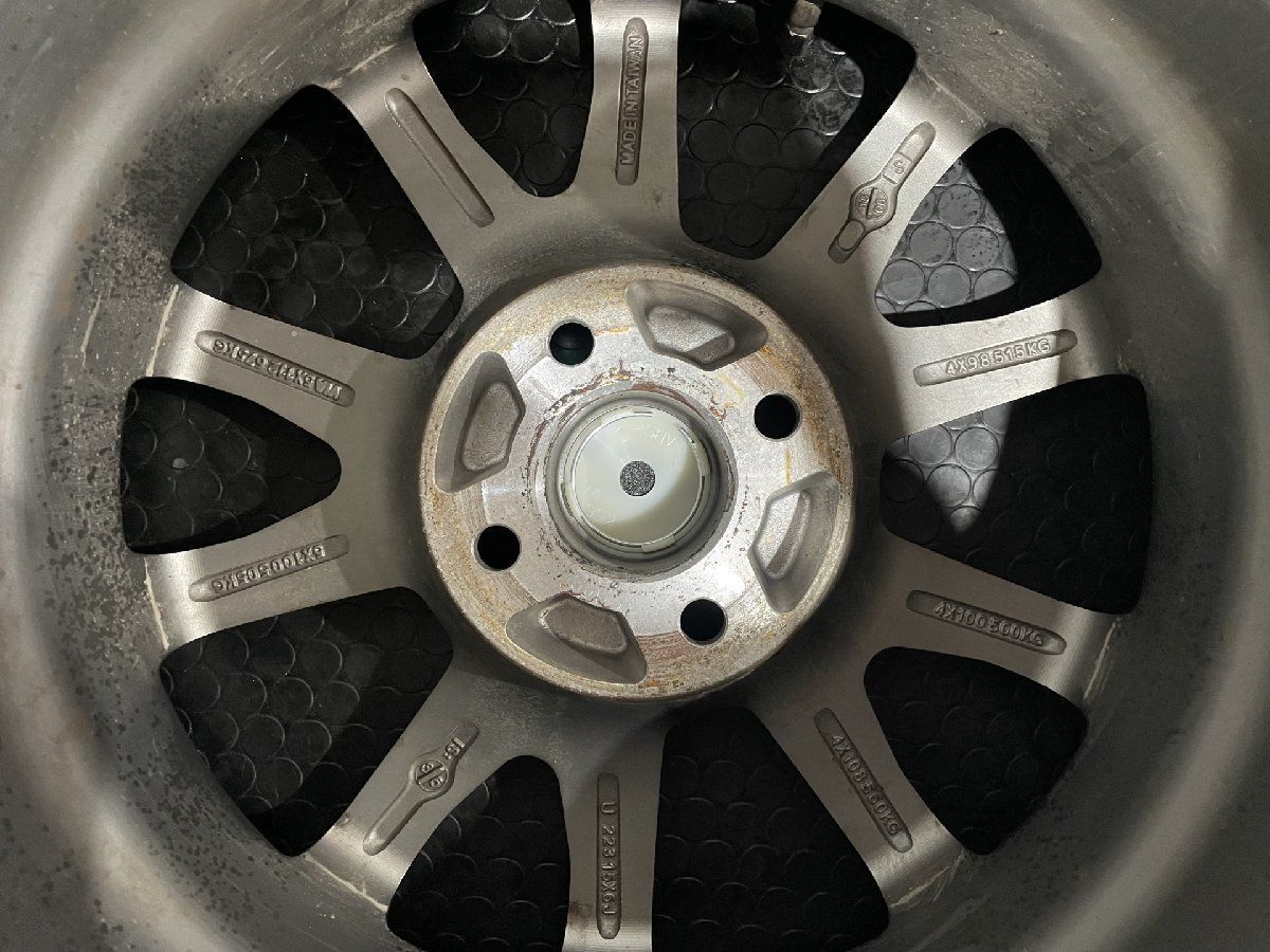 DUNLOP WM01 185/55R15】スタッドレス【EUROBAHN 15インチ 6J4HPCD98+