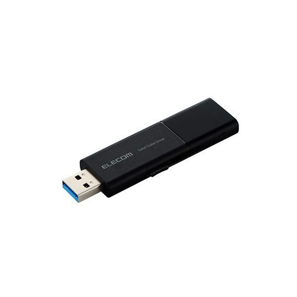エレコム USB Type-C TM |USB-Aコネクター対応外付けポータブルSSD ESD-EWB_Rシリーズ 512GB ブラック ESD-EWB0500GBKR