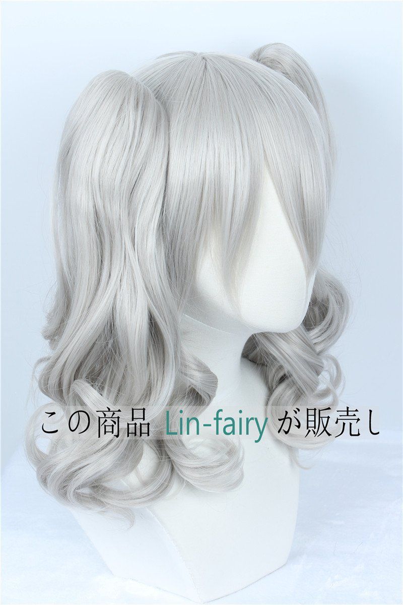 Linfairy 鹿島 コスプレ ウィッグ 耐熱 コスチューム用小物 Linfairy