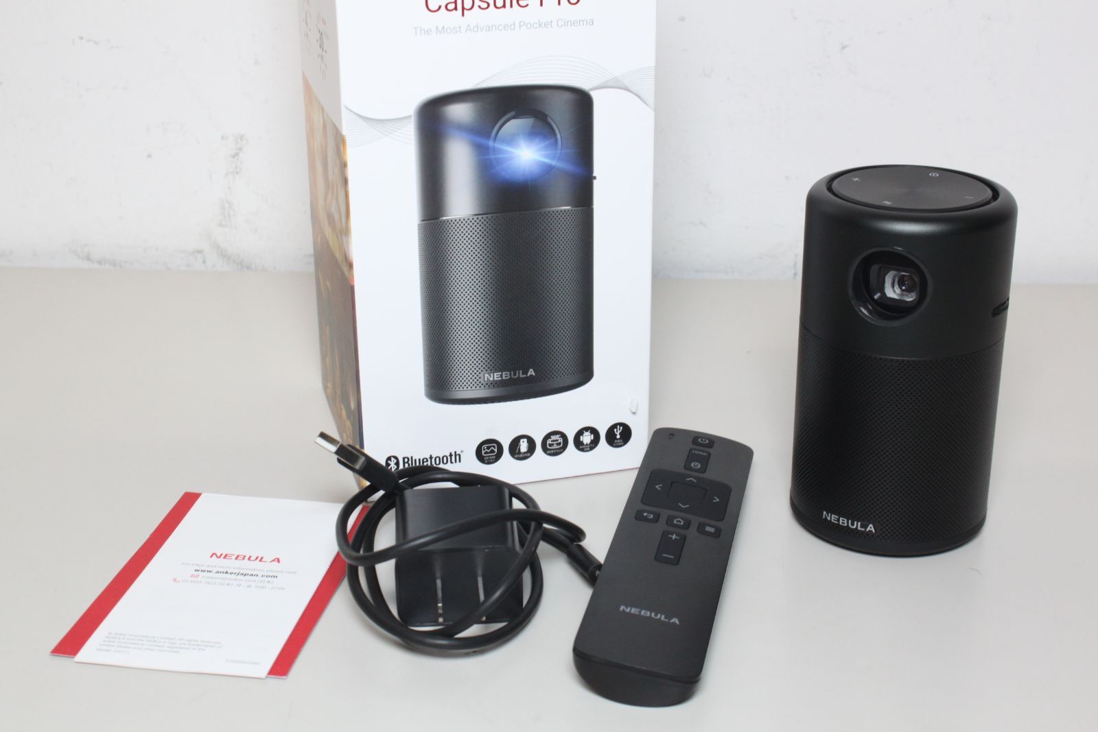 Anker/Nebula Capsule Pro/D4111/モバイルプロジェクター ④