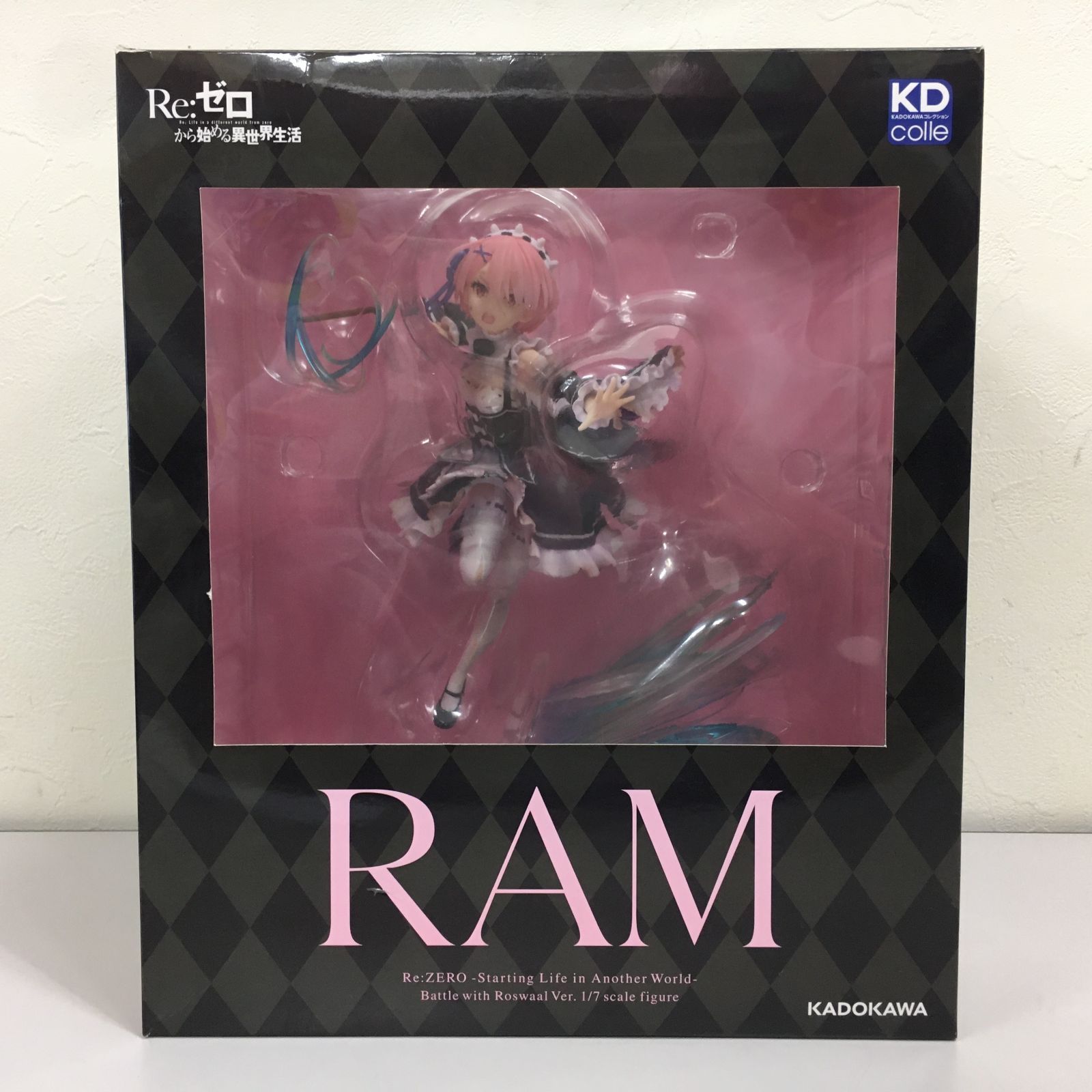 中古美品　Re ゼロから始める異世界生活 ラム ロズワール戦Ver. Re:ゼロから始める異世界生活 ラム ロズワール戦Ver. 1/7スケール