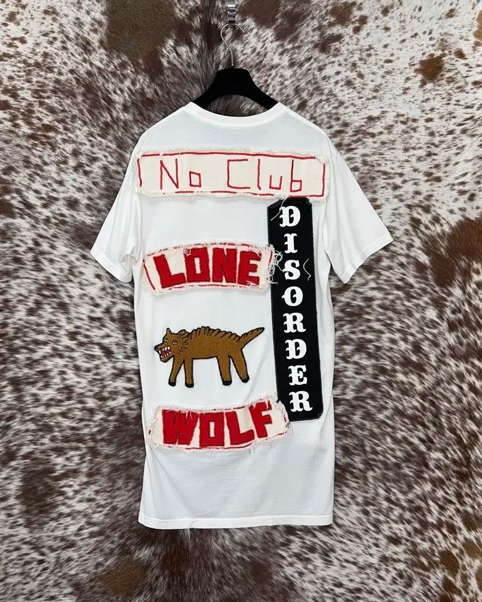 三原康洋 パッチワーク 半袖Tシャツ