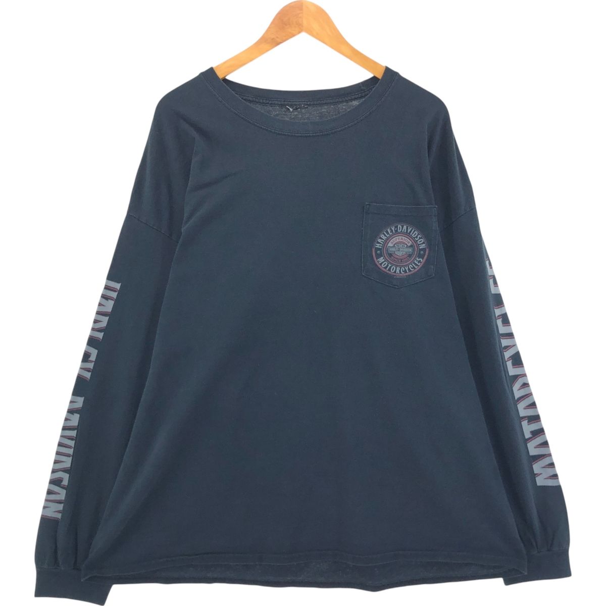 古着 ビッグサイズ ハーレーダビッドソン Harley-Davidson ロングT