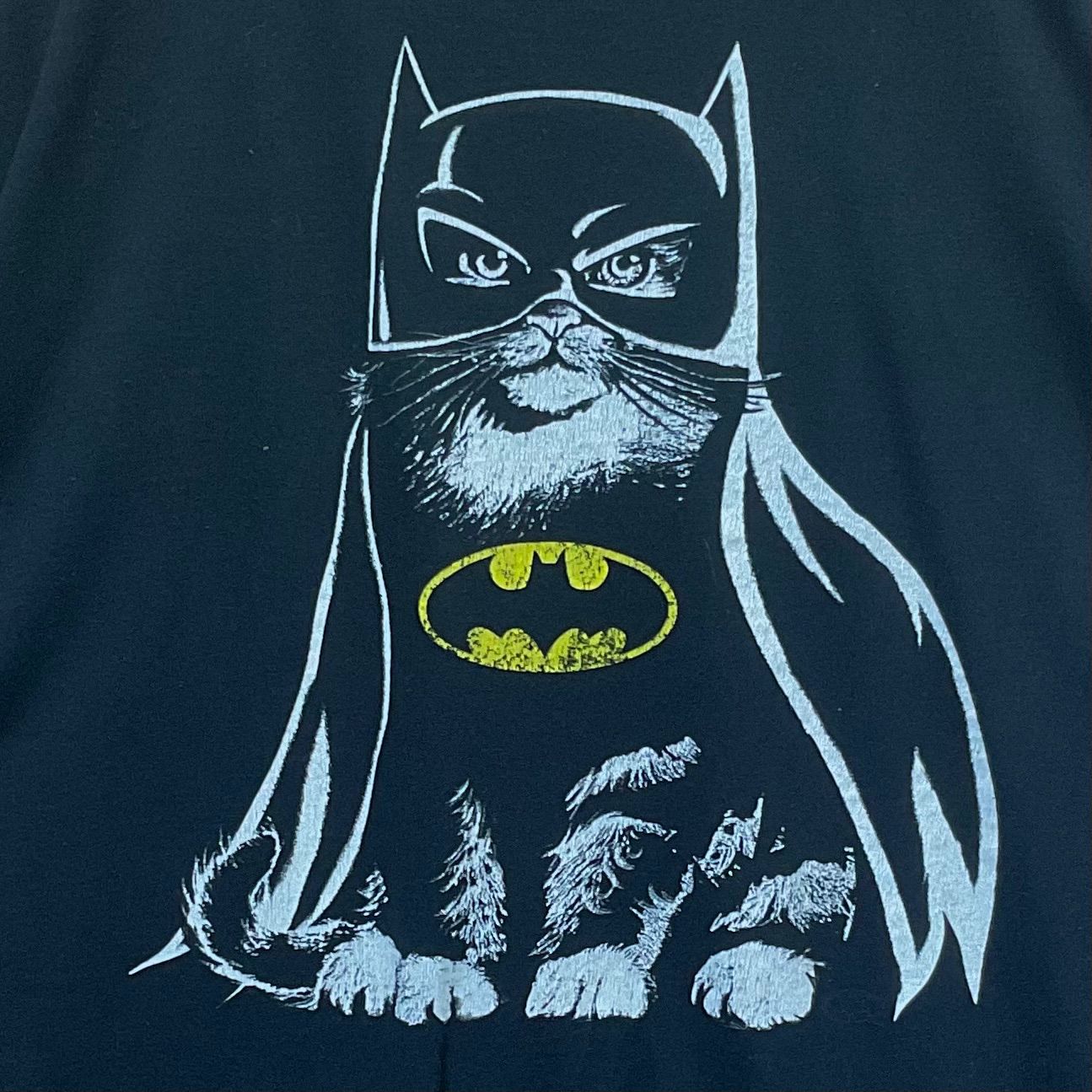 USA輸入古着 バットマンBATMAN 猫ねこネコ DCコミック アメコミ ビッグ