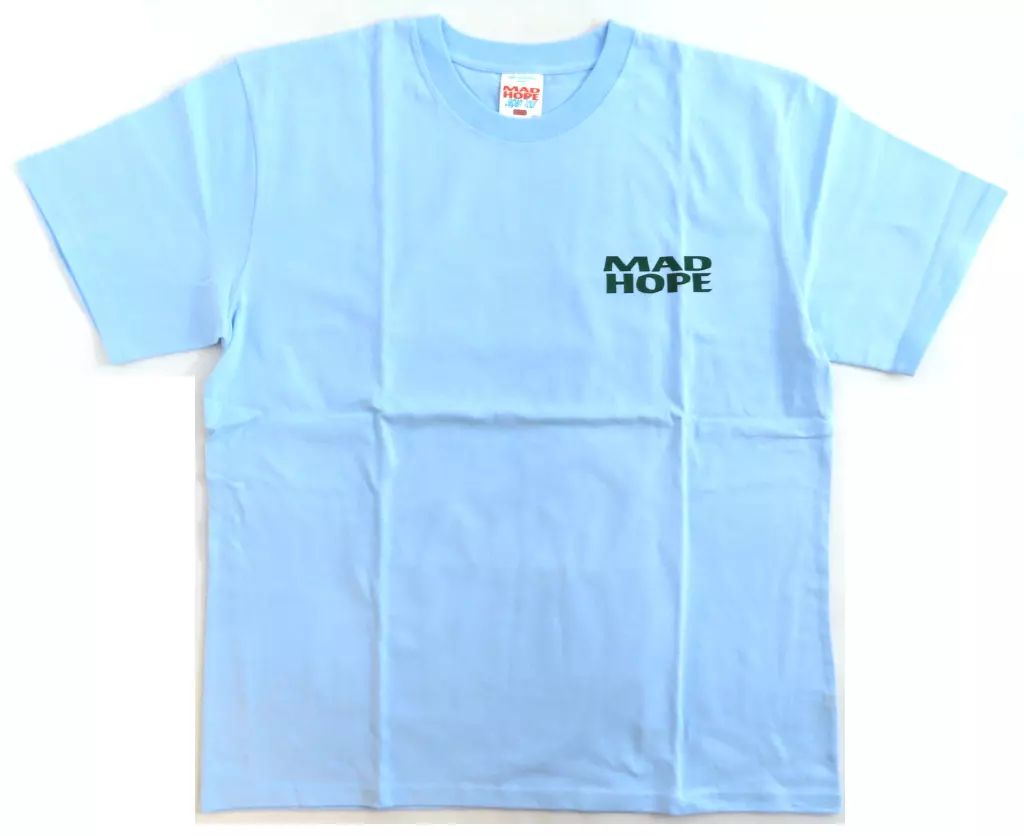 中古】Tシャツ 星野源 Tシャツ“MAD HOPE” ライトブルー XLサイズ