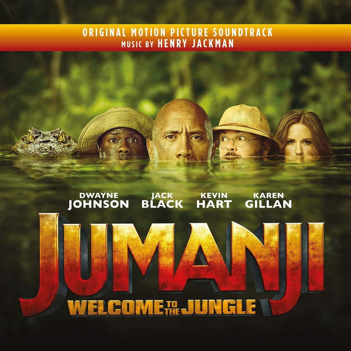 欧2LP Henry Jackman Jumanji Welcome To The Jungle Original Motion Pic MOVATM188 MUSIC ON VINYL |00520