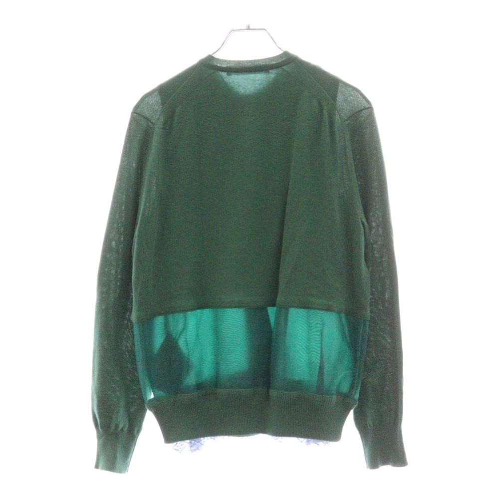 【在庫僅少】 (サカイ luck sacai ラック) フリルデザイン シースルー 14SS トップス