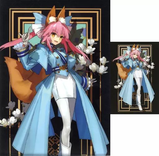 中古】雑貨 玉藻の前 A4クリアファイル＆ポストカードセット