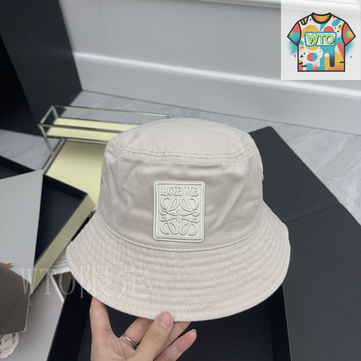 今日特価】LOEWE 人気再入荷 バケットハット-2 - メルカリ