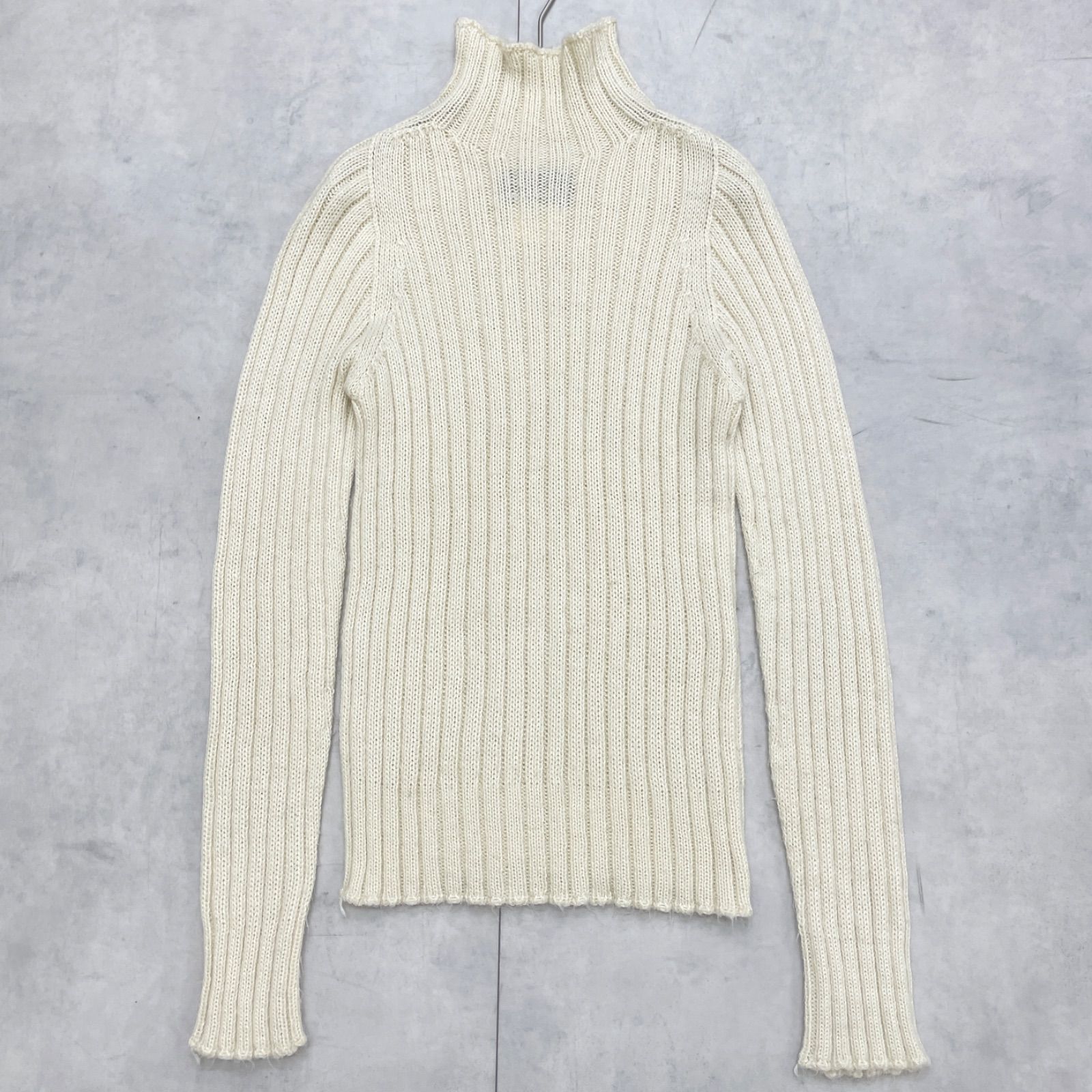 正規品 イタリア製D&G タートルネックニット D&G DOLCE&GABBANA ドルチェアンドガッバーナ ニットトップス リブ