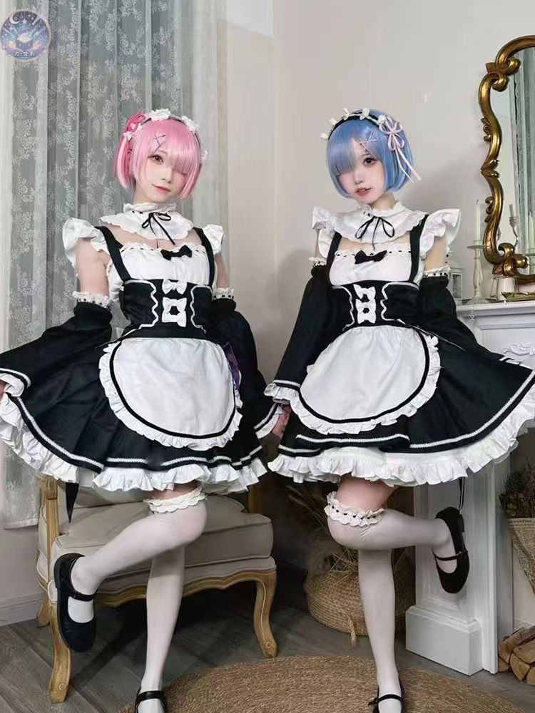 COSPATIO製 リゼロ ラム&レム メイド服セット XXL COSPATIO製 リゼロ