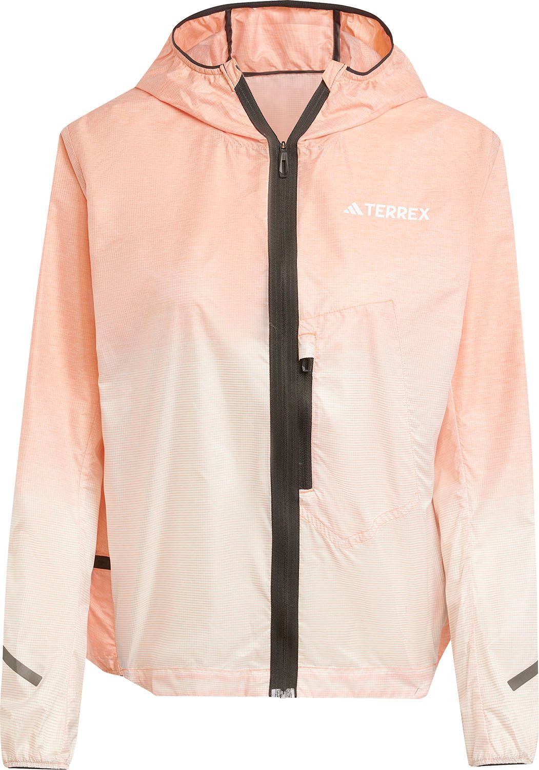 アディダス adidas アウトドア テレックス XPERIOR ライト ウインドウィーブジャケット レディース ウィメンズ 女性 上着 アウター 羽織 通気性 防風性 防水性 フルジップ HAV05 IT3435 セミインパクトオレン