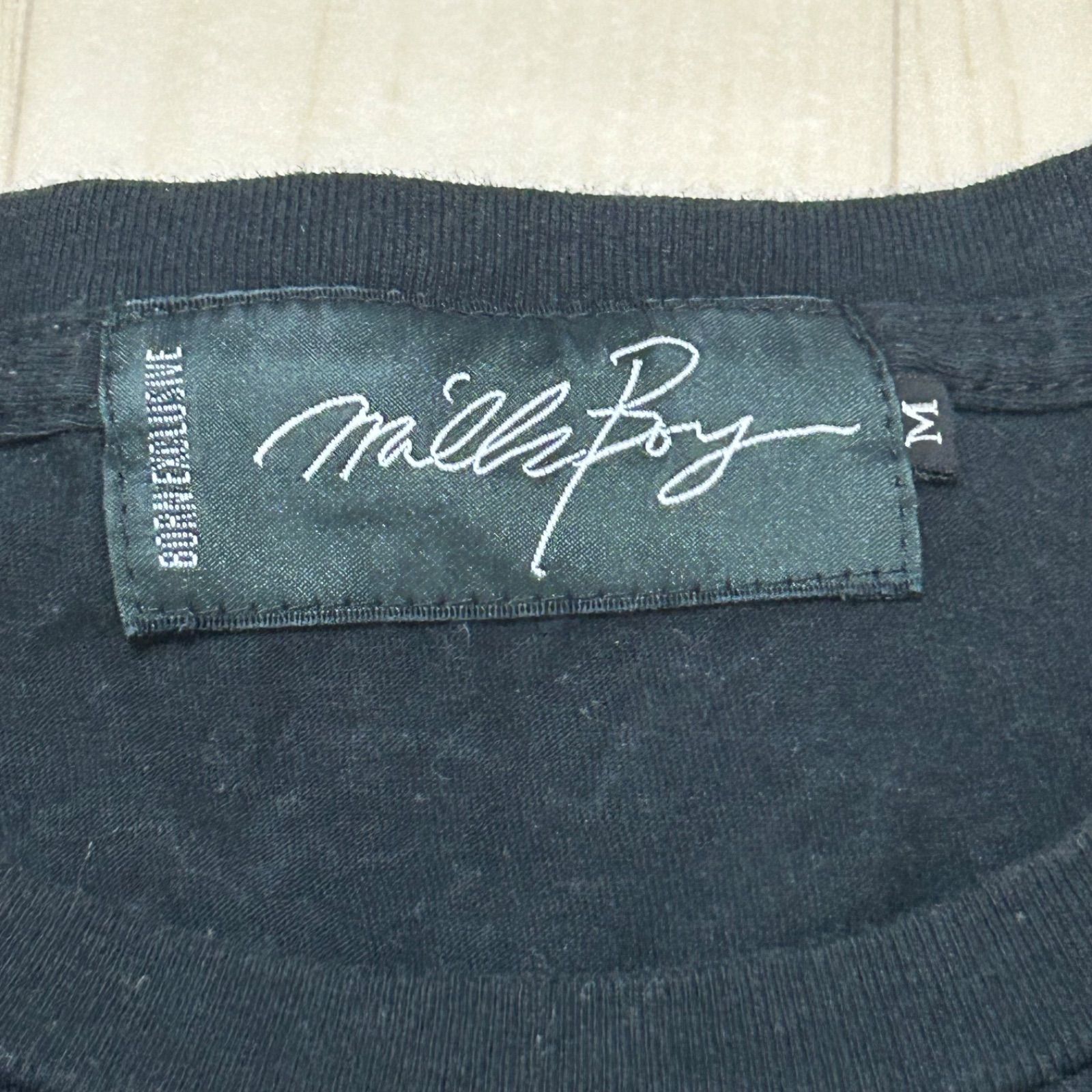 新品★未使用品★MILKBOY★SPACE FUCK BEAR TEE★ブラック MILKBOY ミルクボーイ FUCK BEAR Tシャツ M - メルカリ