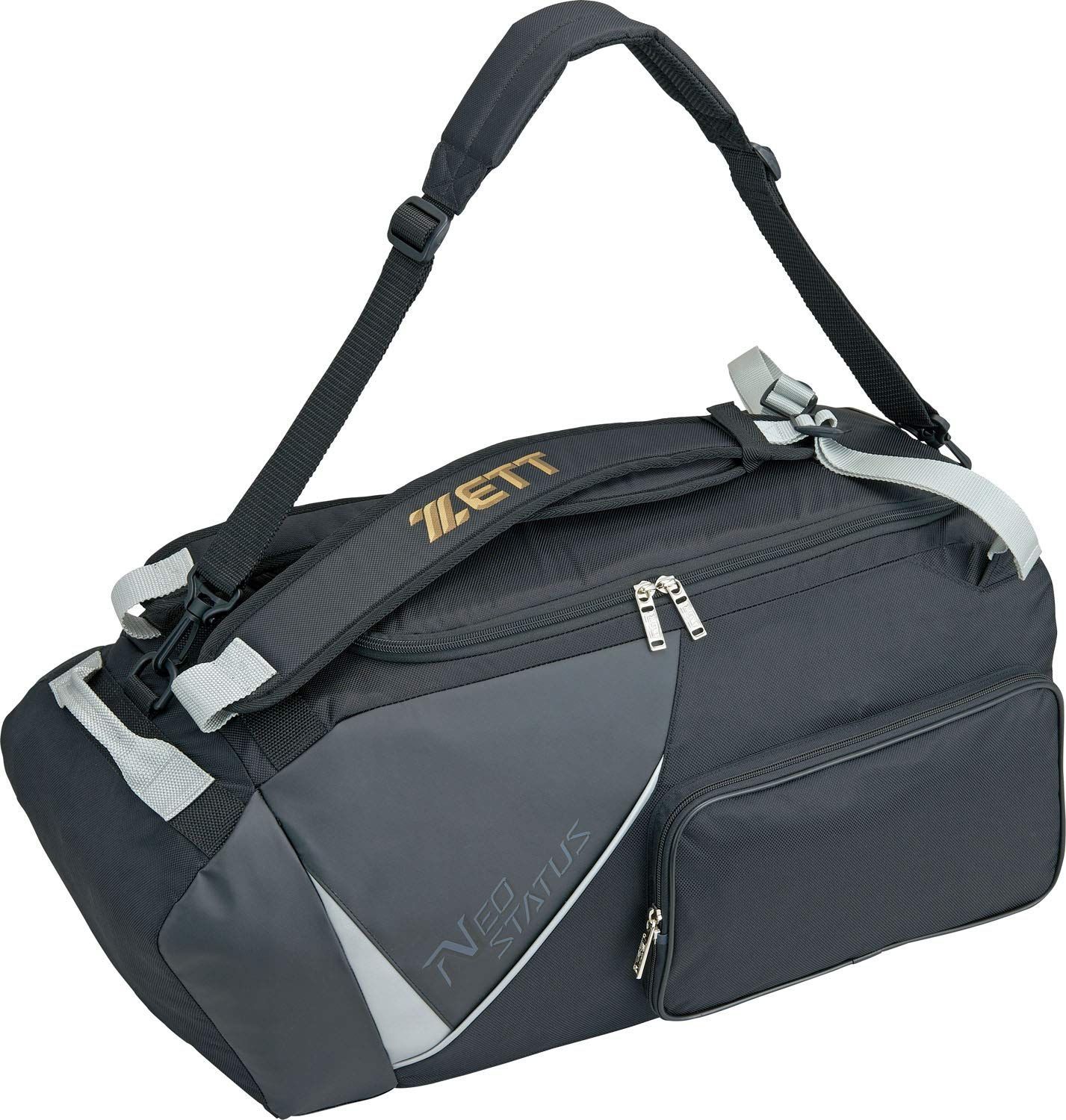 ゼット(ZETT)野球 3WAYバッグ ネオステイタス 容量:約52L ブラック BAN620