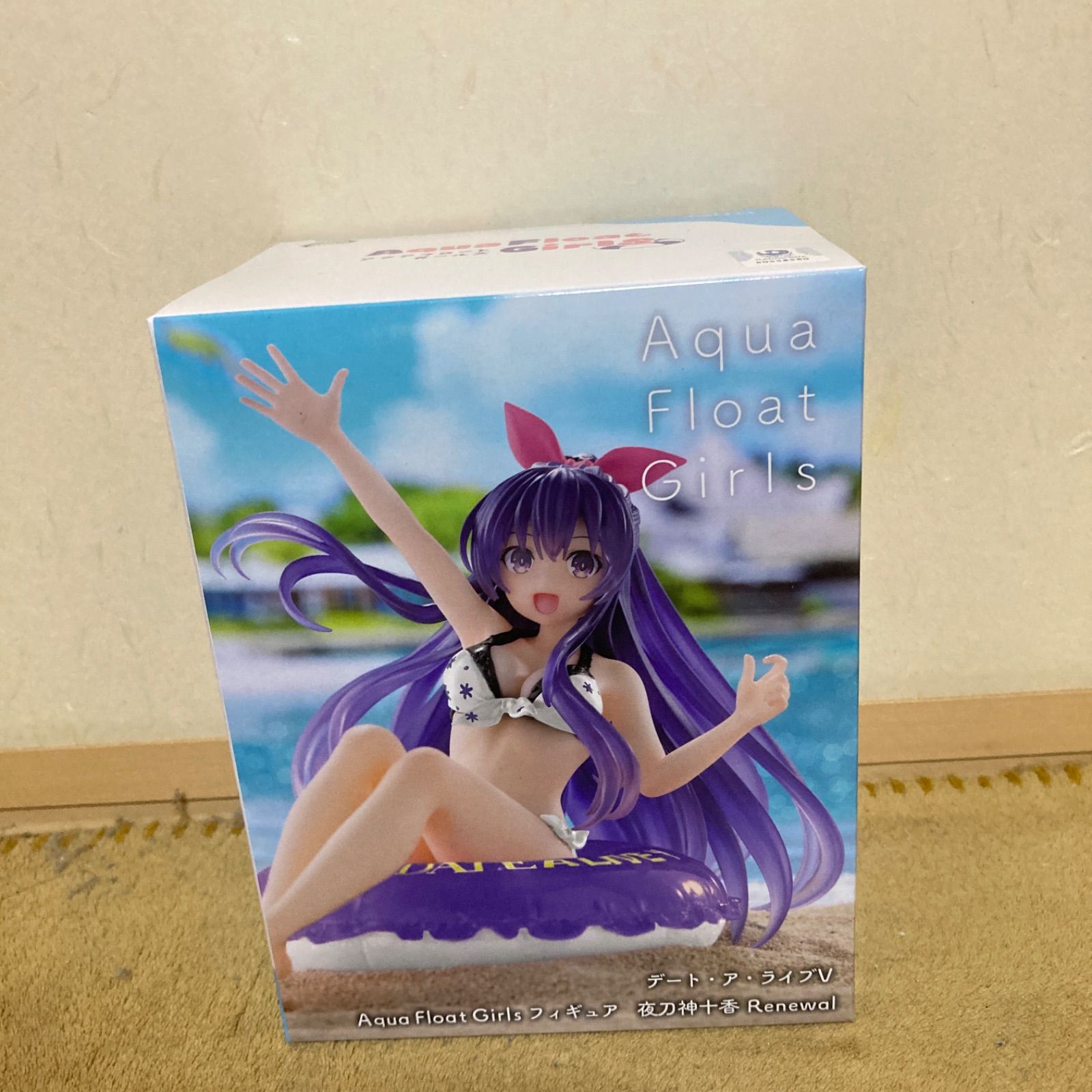 aqua float girls フィギュア 夜刀神十香 renewal 8個 夏だ！海だ！デートだ！『デート・ア・ライブIV』より、浮き輪に
