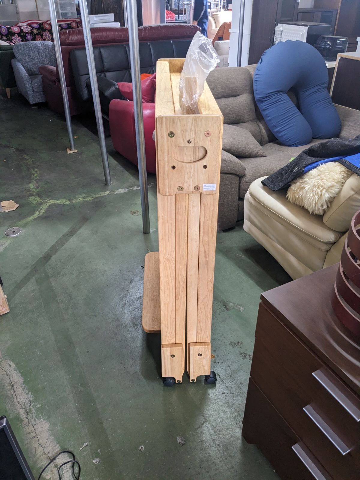 中居木工 折りたたみベッド シングルサイズ - メルカリ