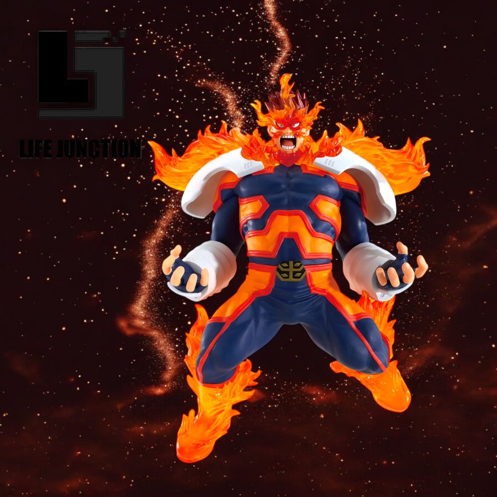 エンデヴァー フィギュア 8点 ヒロアカ 一番くじ フィギュア D賞