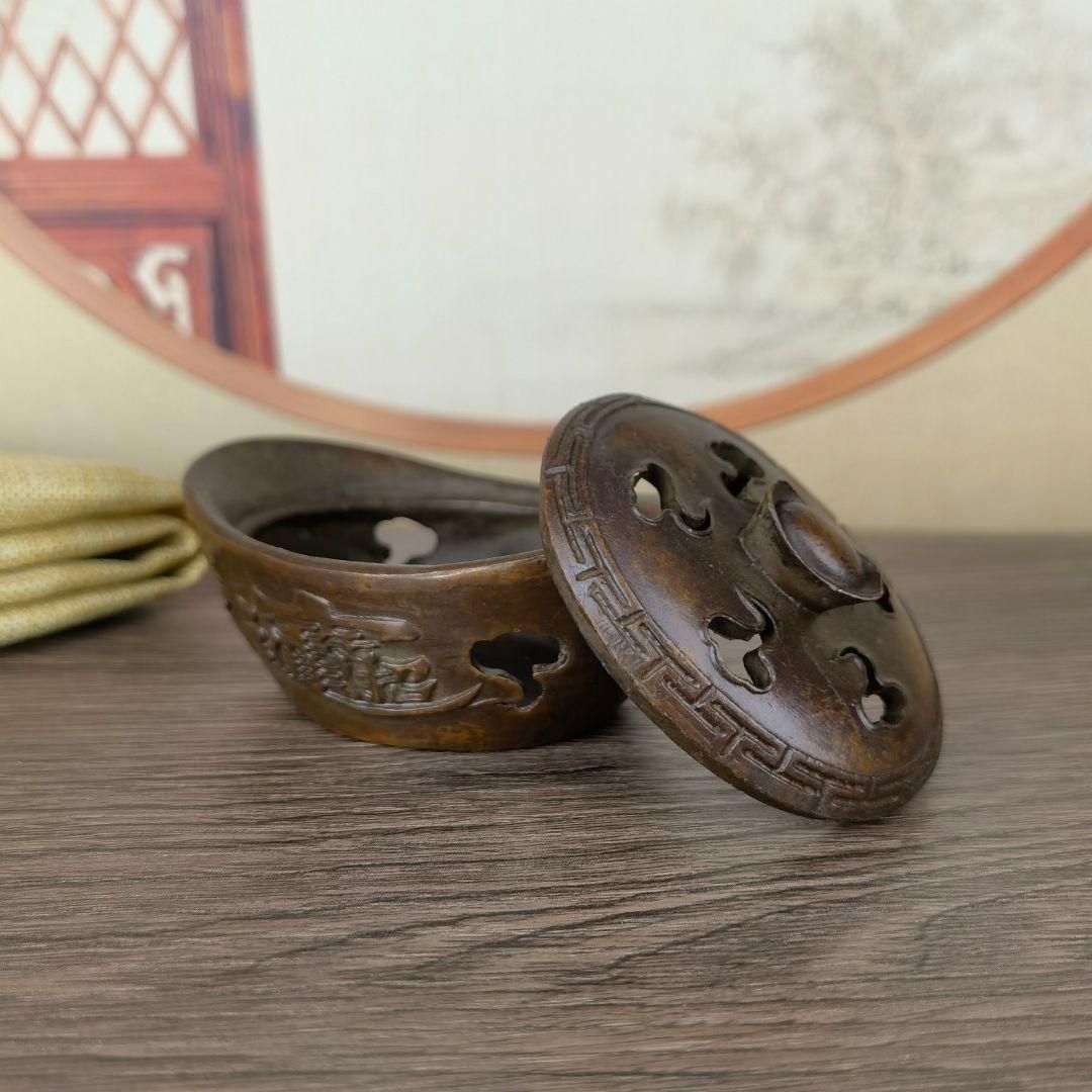 銅製 元宝開蓋招財進宝香炉 香道具 装飾品 工芸品 美術品 置物 銅製 招財進宝開蓋香炉 香道具 装飾品 工芸品 美術品 置物