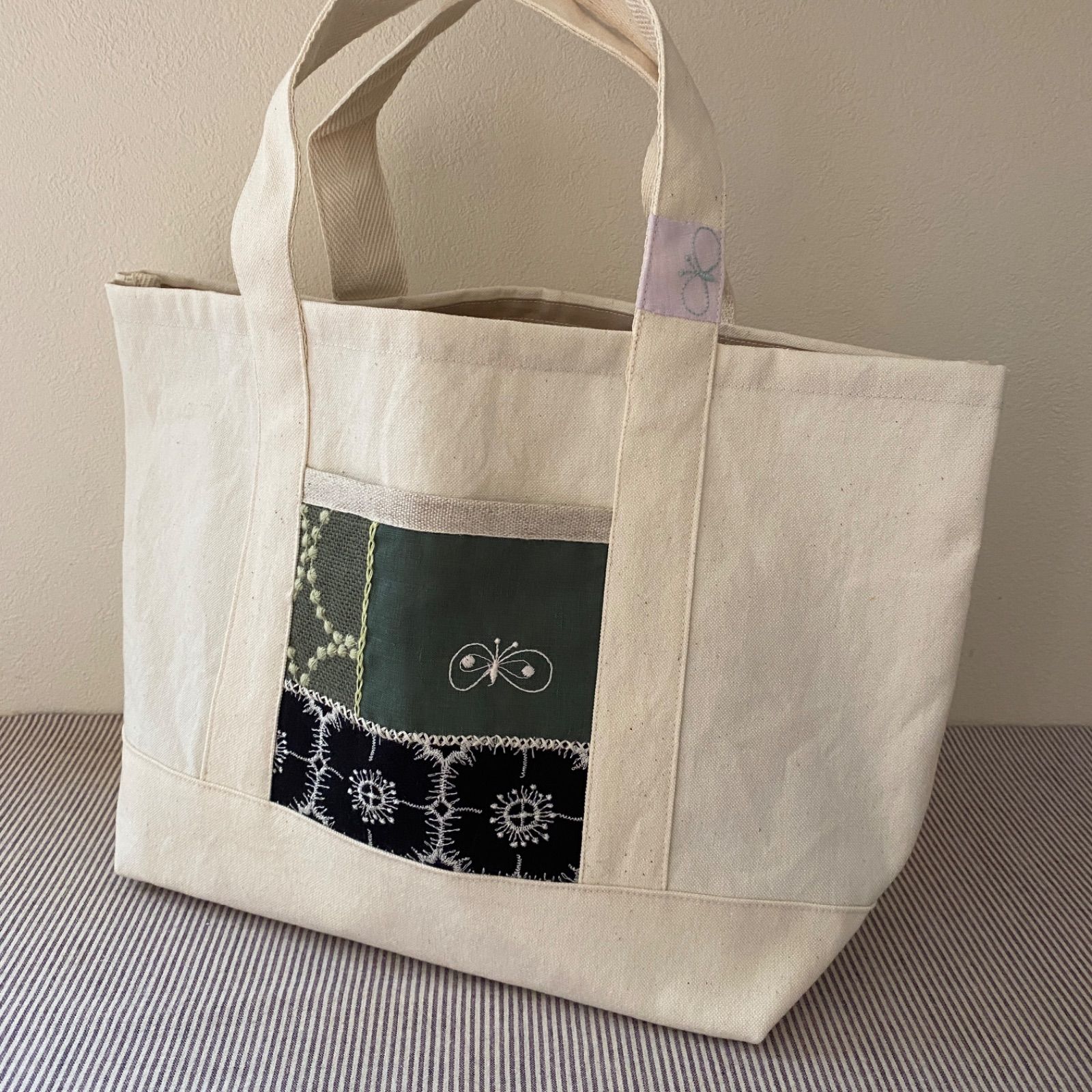 帆布 ᵃⁿᵈ ミナペルホネン トートバッグ バッグ