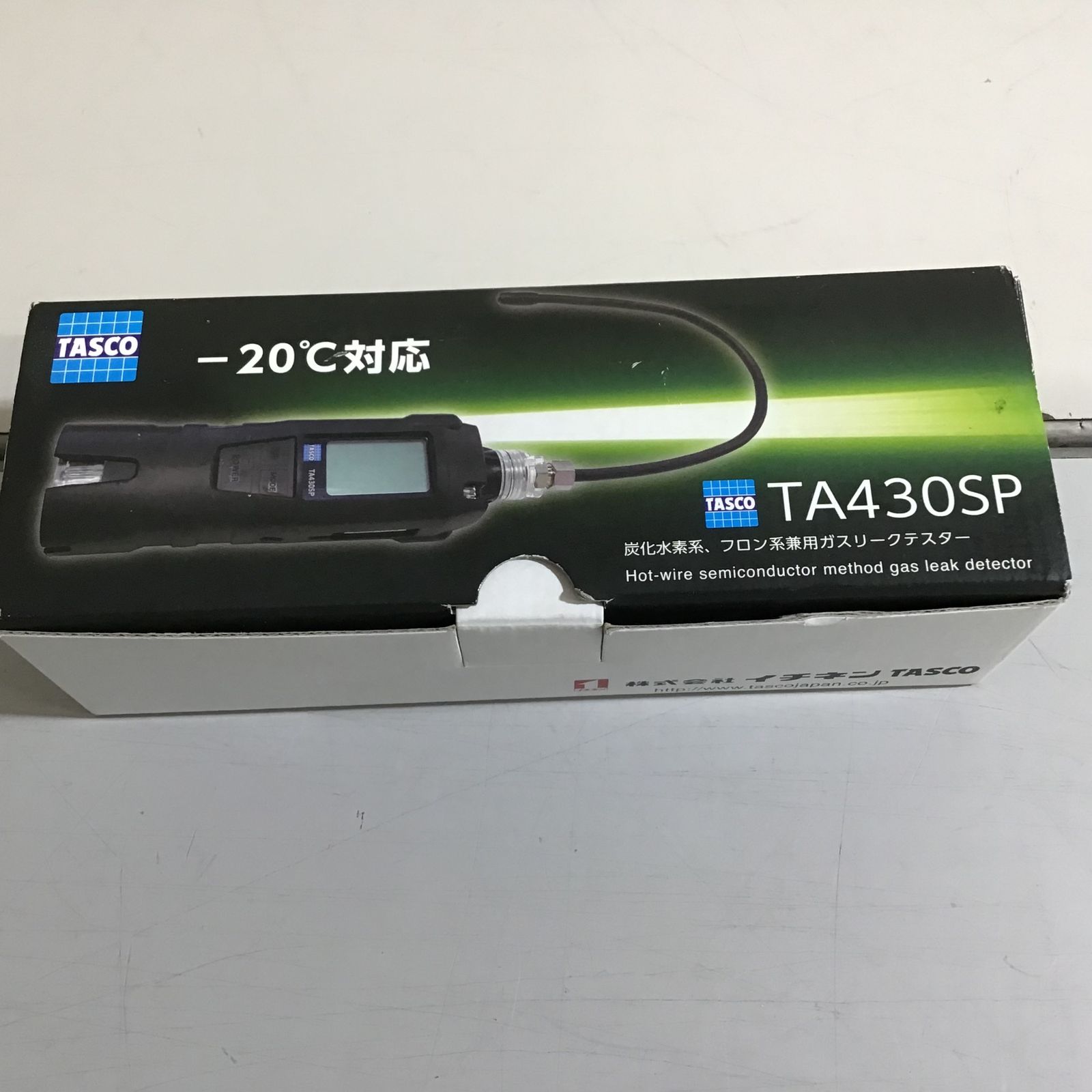 中古品】 イチネンTASCO TA430SP フロンガスリークテスター 通電確認済 