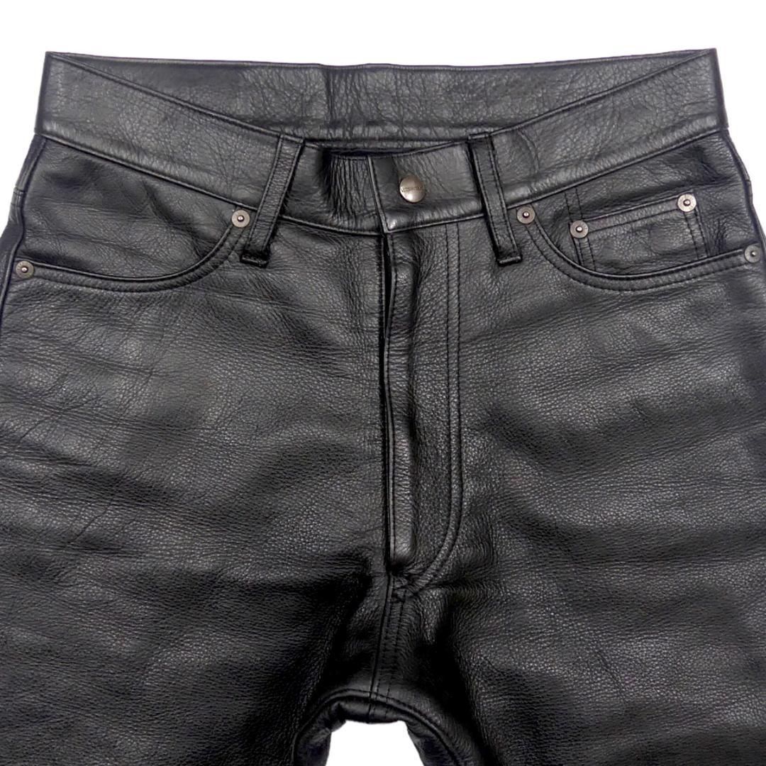 レザーパンツ バイク 本革 KUSHITANI メンズ 黒 クシタニ JJ187