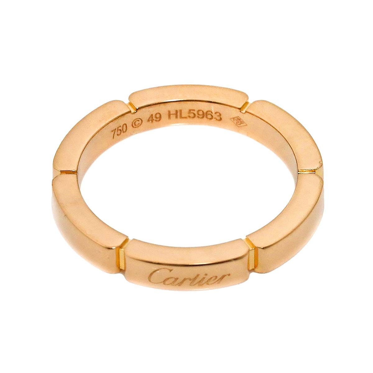 【正規品】Cartier カルティエ マイヨンパンテール #49 750 カルティエ Cartier マイヨンパンテールリング ホワイトゴールド
