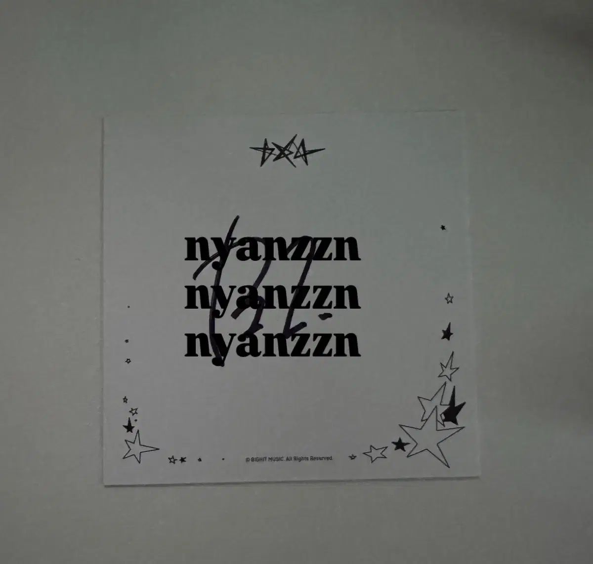 未開封　新品　TXT アメリカ　Tomorrow 直筆サイン　CD ボムギュ TOMORROW X TOGETHER(TXT) ボムギュ(BEOMGYU) サイン アメリカ