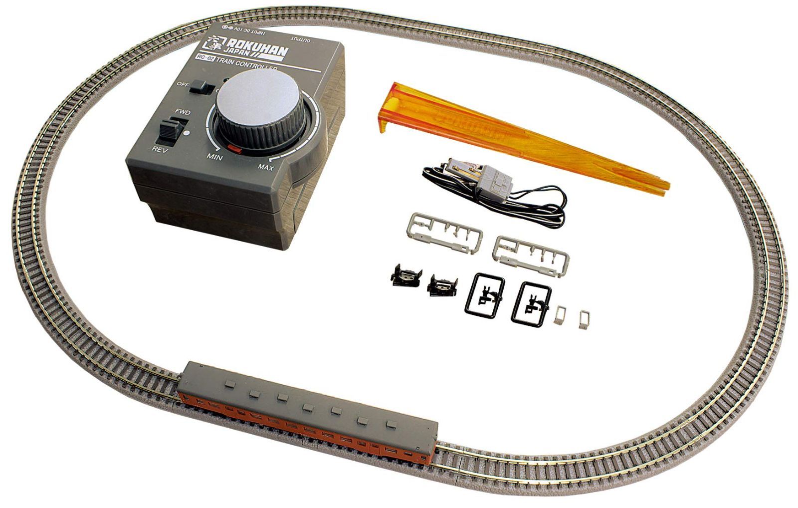 ロクハン Rokuhan Zゲージ キハ52 首都圏色 ファーストセット E001-1 鉄道模型 入門セット