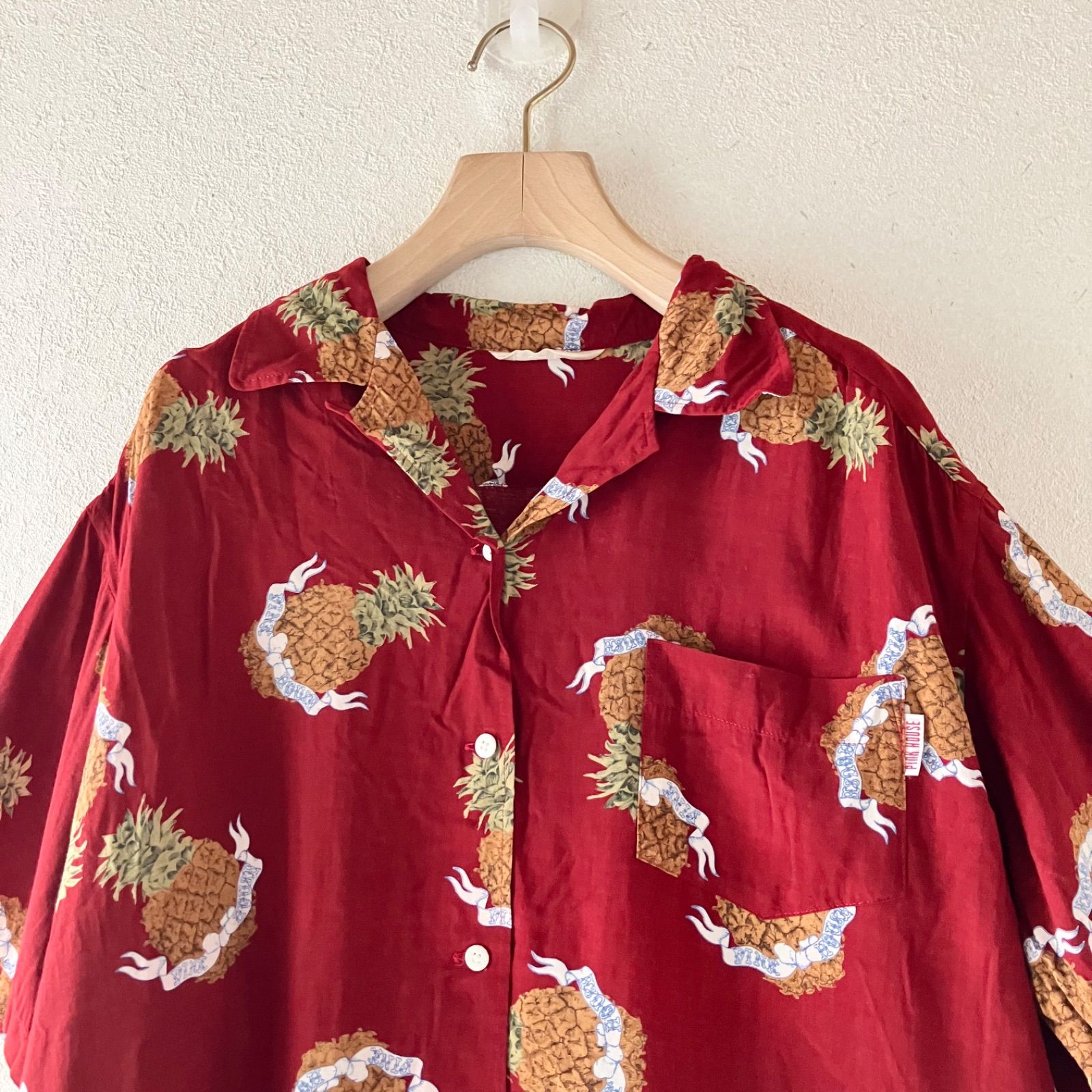ピンクハウス　アロハシャツ 楽天市場】Vintage Karl Helmut PINK HOUSE ヴィンテージ カール
