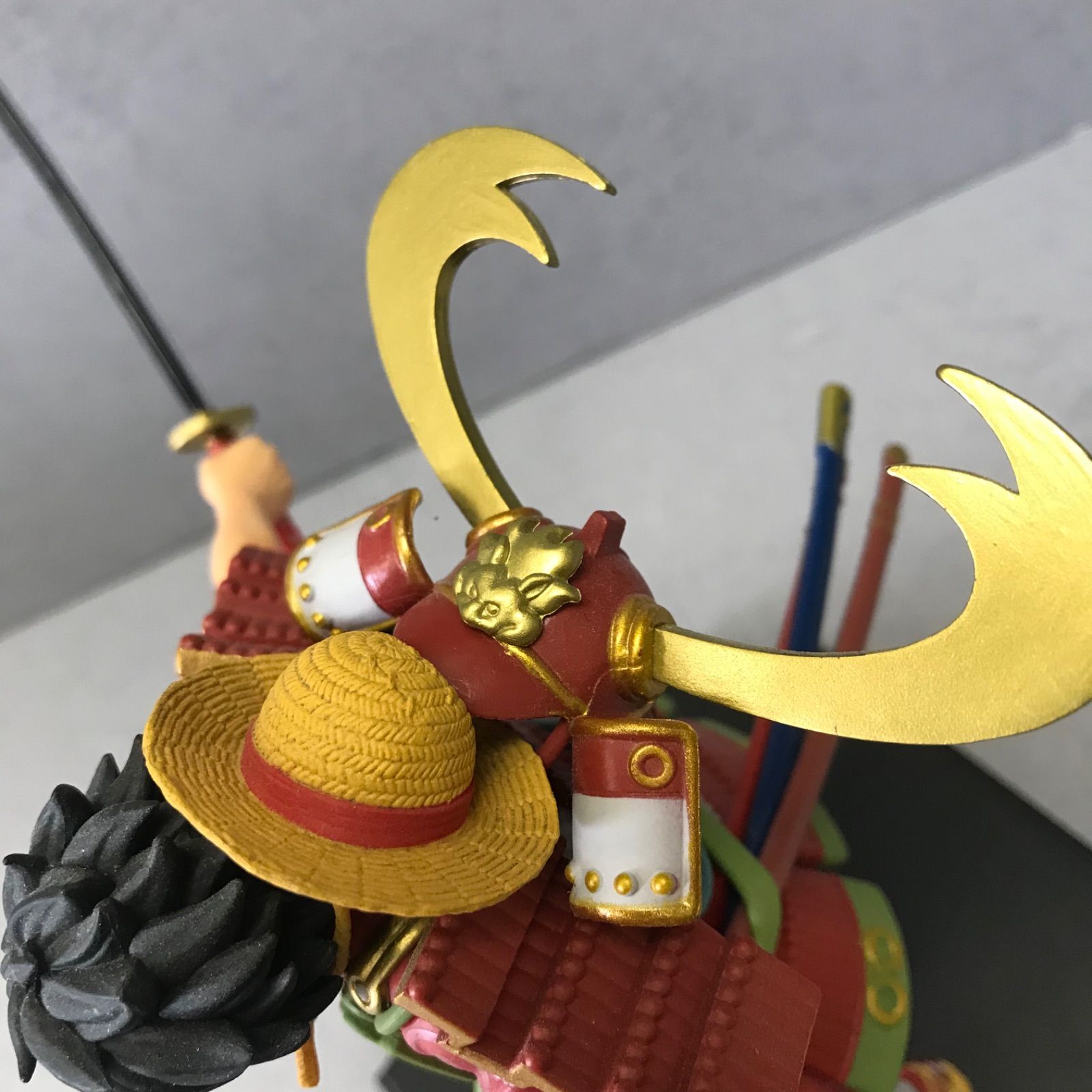 ワンピース 一番くじ ワノ国編 B賞 鎧武装 ルフィ太郎 - メルカリ