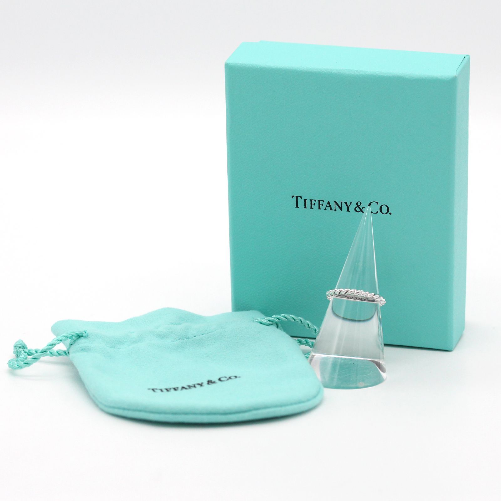 ティファニー TIFFANY&CO. ツイスト リング シルバー925 9号 指輪