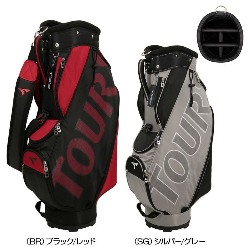ブリヂストン BRIDGESTONE_GOLF ツアーステージ バイ メンズキャディバッグ CBTV26 2025
