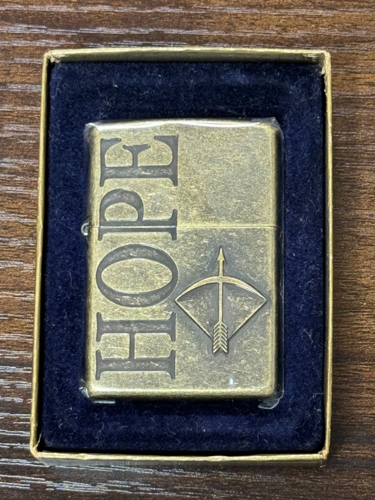 zippo HOPE GOLD DAST 限定品 ホープ ゴールドダスト 1999年製 年代物