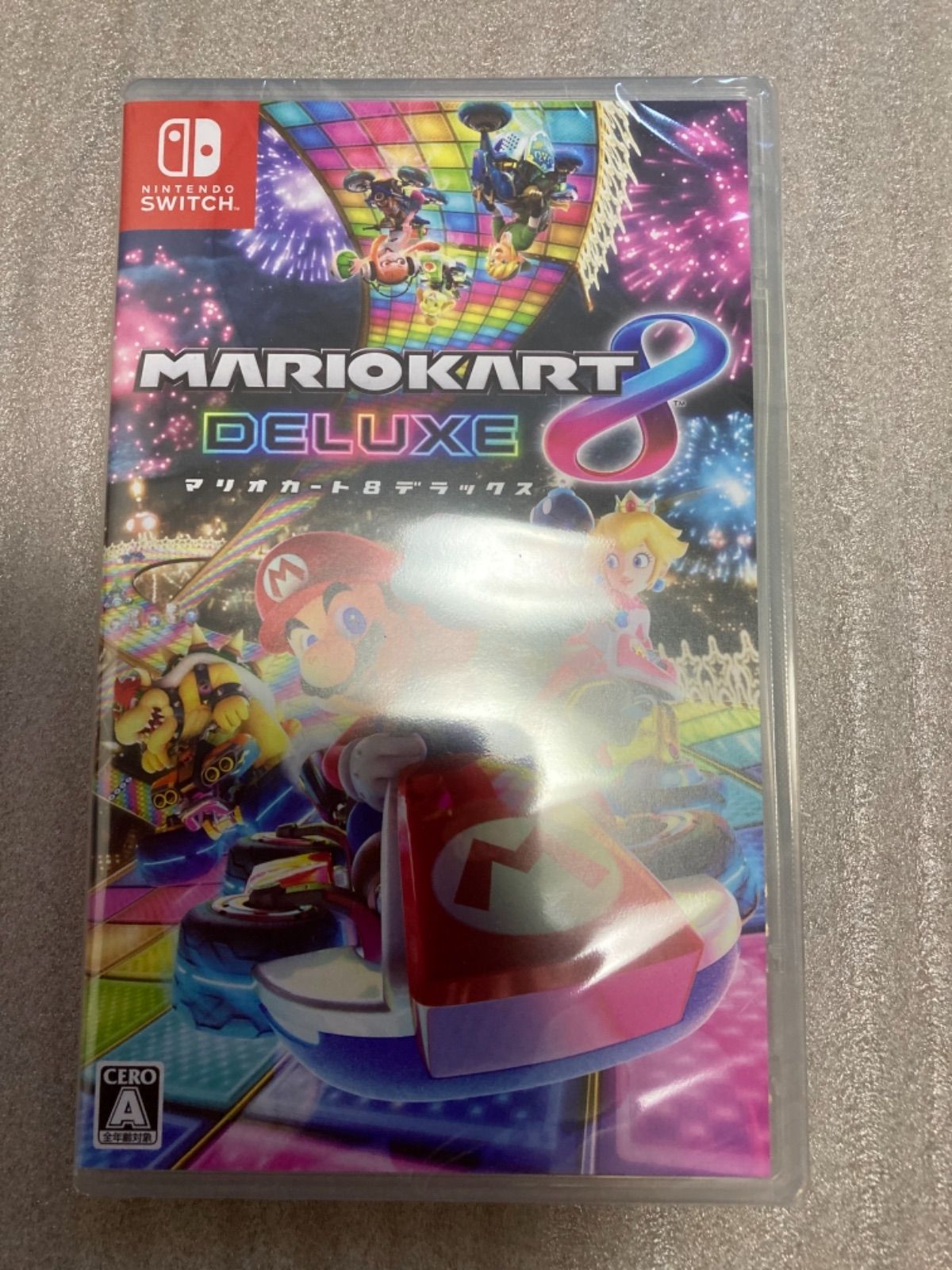 新品未開封送料無料マリオカート8デラックスシュリンク付き1本ゆうゆうメルカリ便 新品未開封】 MARIOKART WORLD マリオカートワールド - メルカリ