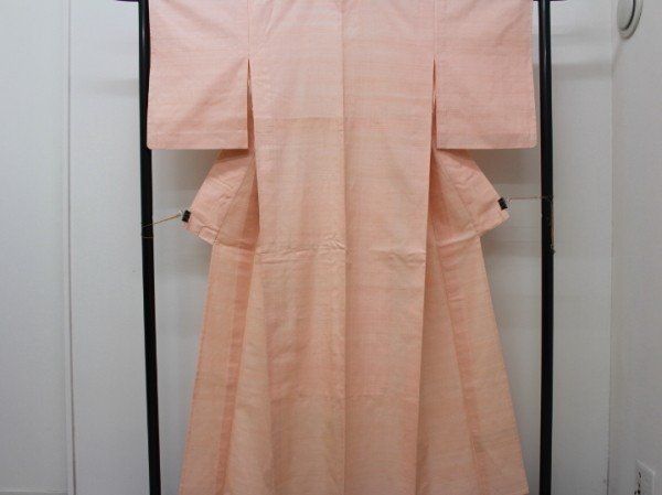 紅花紬・単衣の着物・着物単品 楽天市場】単衣 着物 紅花紬 よねざわ新田 草木染 紅花染 新田間