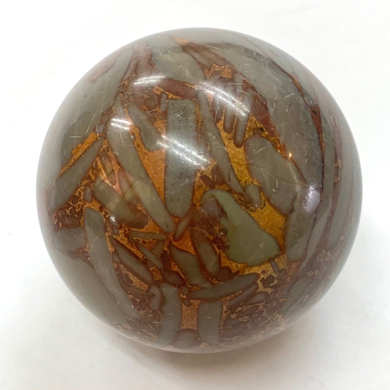 中国健身球⭐️パワーストーン】 箱付き2個セット 中国健康器具 石楼山